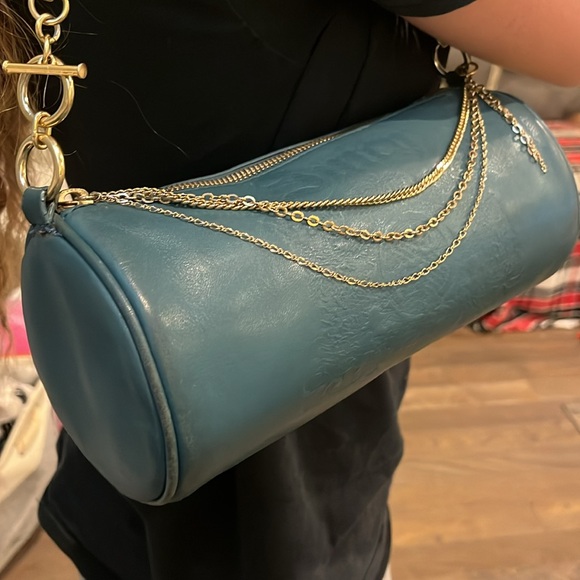 Rare Vintage P&G Juicy Couture Leather Barrel Bag - Picture 16 of 17